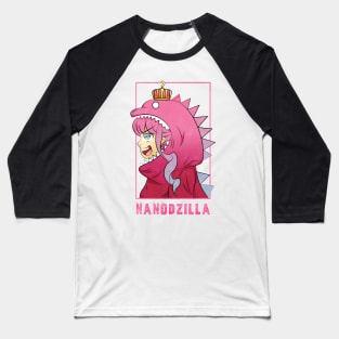 Nanodzilla Hololive Himemori Luna Baseball T-Shirt